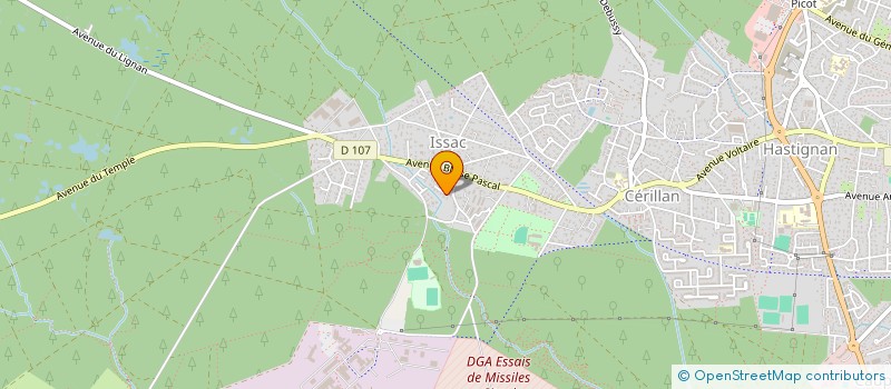 localisation de l'entreprise SCI FRADES  SAINT-MEDARD-EN-JALLES