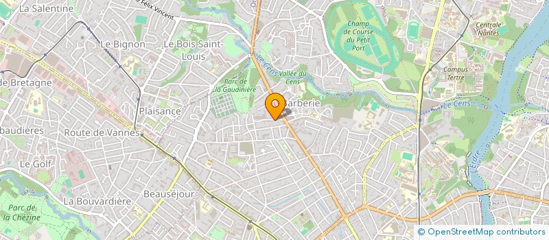 localisation de l'entreprise SCI FRADET-CHOTARD à NANTES