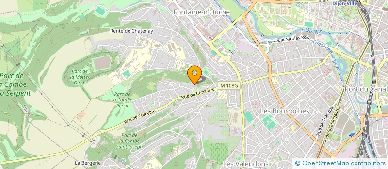 localisation de l'entreprise SCI FRADONAIS à DIJON