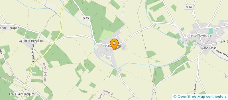 localisation de l'entreprise SCI FRAGEBAT à ILLIERS-L'EVEQUE