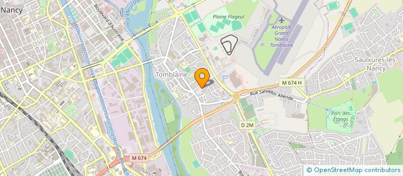 localisation de l'entreprise SCI FRAGERIS  TOMBLAINE