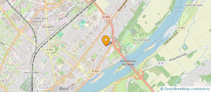 localisation de l'entreprise SCI FRAGNAUD  BLOIS