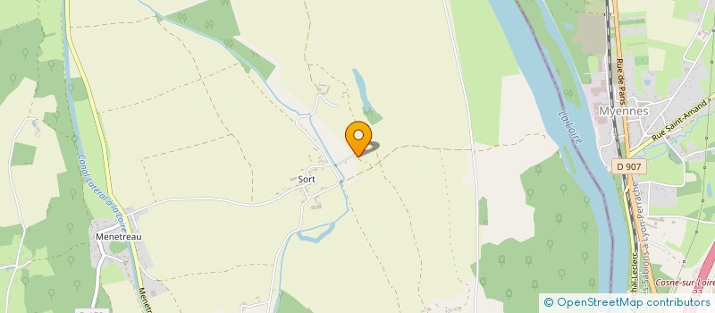 localisation de l'entreprise SCI FRAGNY  BOULLERET