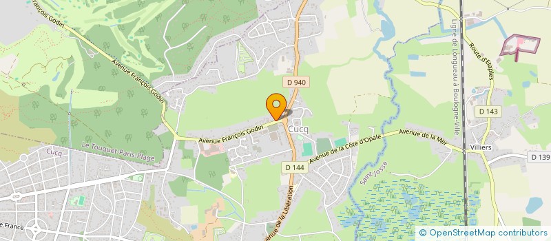 localisation de l'entreprise SCI FRAGOLINO  CUCQ