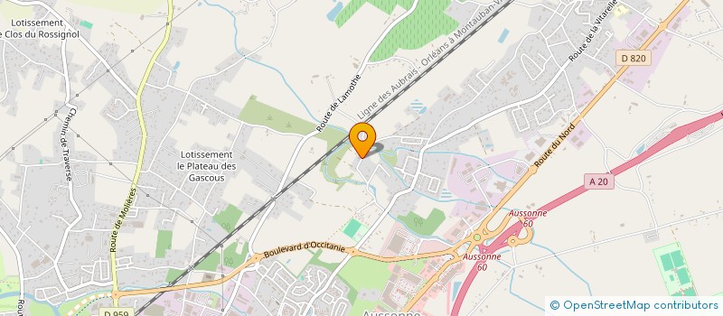 localisation de l'entreprise SCI FRAICHE  MONTAUBAN