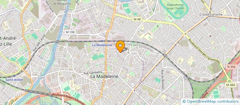 localisation de l'entreprise SCI FRAIFON à MARCQ-EN-BARŒUL
