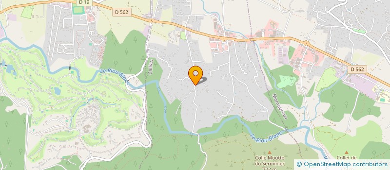 localisation de l'entreprise SCI FRAISA  CALLIAN