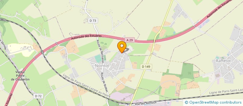 localisation de l'entreprise SCI FRAISMATIN  NOINTOT