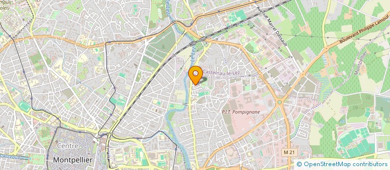 localisation de l'entreprise SCI FRAJA à MONTPELLIER