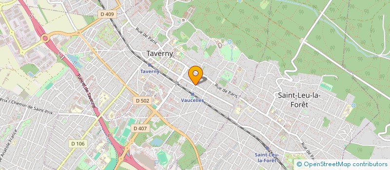 localisation de l'entreprise SCI FRAKA  TAVERNY