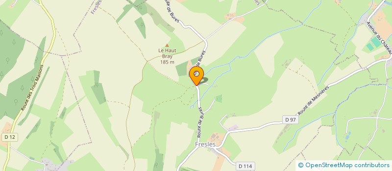 localisation de l'entreprise SCI FRAL  FRESLES