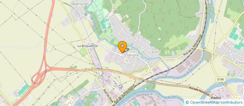 localisation de l'entreprise SCI FRALAUMAR  CLAIROIX