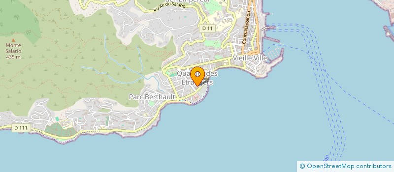localisation de l'entreprise SCI FRALE à AJACCIO