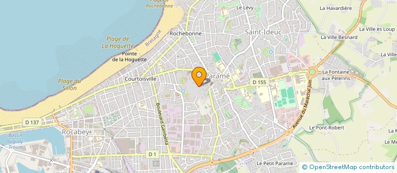 localisation de l'entreprise SCI FRALEX  SAINT-MALO