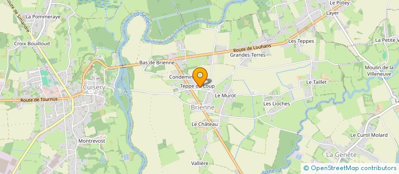 localisation de l'entreprise SCI FRALEXPI  BRIENNE