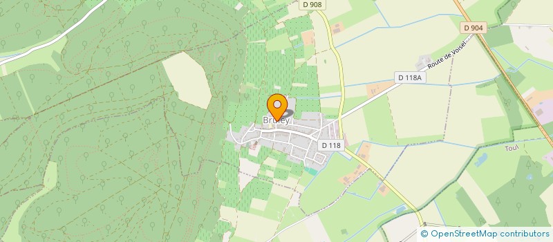 localisation de l'entreprise SCI FRALIEN  BRULEY