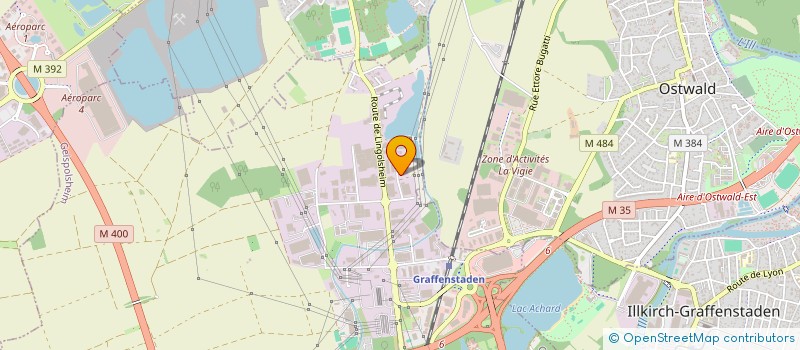 localisation de l'entreprise SCI FRALO  GEISPOLSHEIM