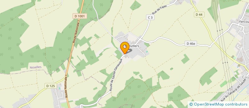 localisation de l'entreprise SCI FRALUC  CAUVIGNY