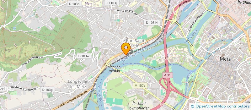 localisation de l'entreprise SCI FRAMA à LE BAN-SAINT-MARTIN
