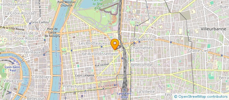 localisation de l'entreprise SCI FRAMAHEL  LYON