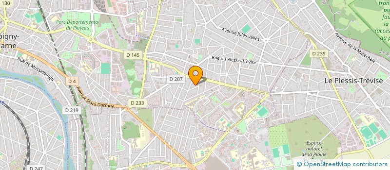 localisation de l'entreprise SCI FRAMAN  CHAMPIGNY-SUR-MARNE