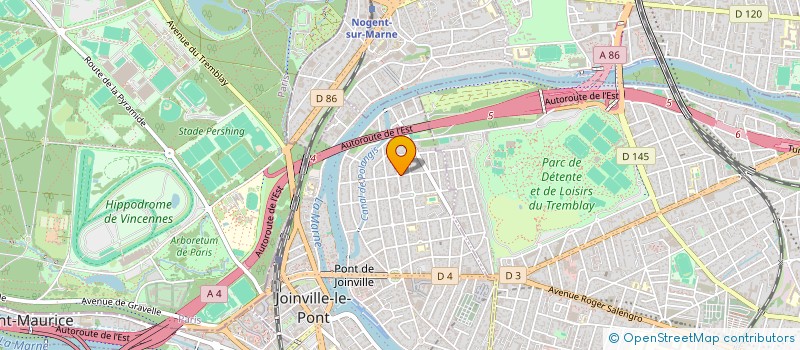 localisation de l'entreprise SCI FRAMAR à JOINVILLE-LE-PONT