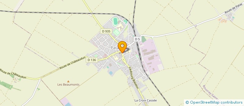 localisation de l'entreprise SCI FRAMAR  PATAY