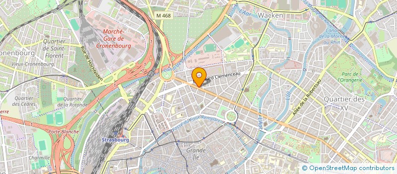 localisation de l'entreprise SCI FRAMBOISE à STRASBOURG