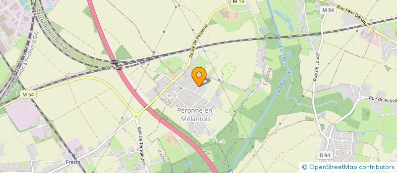 localisation de l'entreprise SCI FRAMBOISINE à PERONNE-EN-MELANTOIS