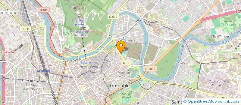 localisation de l'entreprise SCI FRAME à GRENOBLE