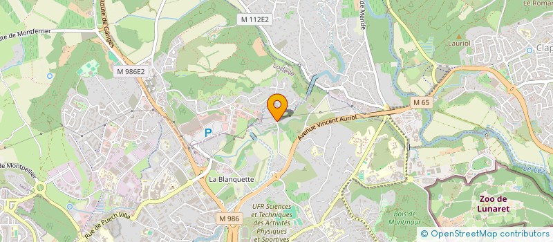 localisation de l'entreprise SCI FRAME à MONTPELLIER