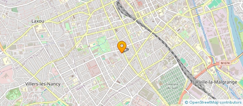 localisation de l'entreprise SCI FRAMI  NANCY