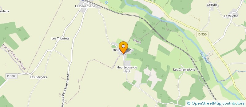 localisation de l'entreprise SCI FRAMICANAVAL  DRACY