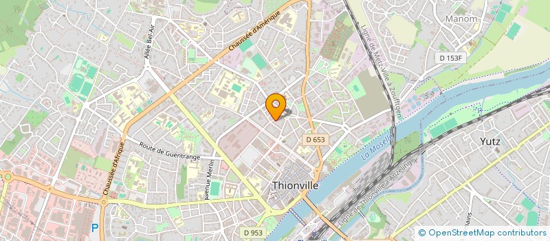 localisation de l'entreprise SCI FRAMIP POINCARE à THIONVILLE