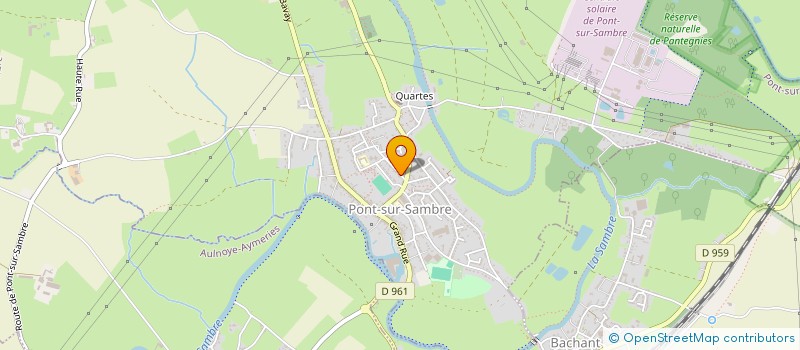 localisation de l'entreprise SCI FRAMIVAL  BACHANT