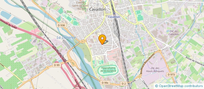 localisation de l'entreprise SCI FRAMMOLINI-CHOPPIN  CAVAILLON