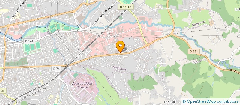 localisation de l'entreprise SCI FRAMO à MALEMORT