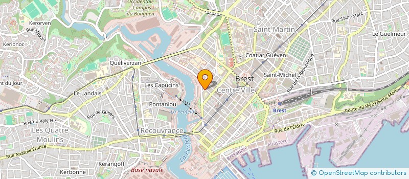 localisation de l'entreprise SCI FRAMO  BREST