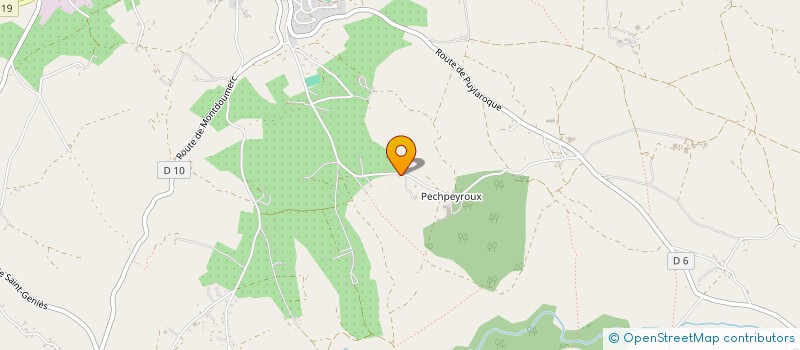 localisation de l'entreprise SCI FRAMO  LALBENQUE