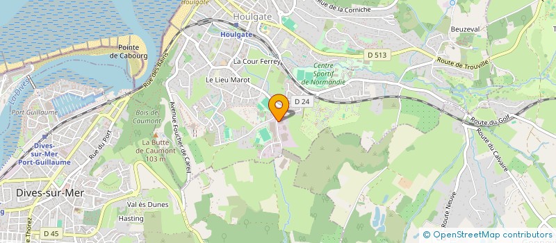 localisation de l'entreprise SCI FRAMO  HOULGATE