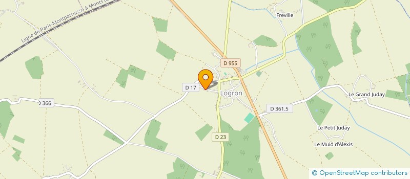 localisation de l'entreprise SCI FRAMOCEL à CONIE-MOLITARD