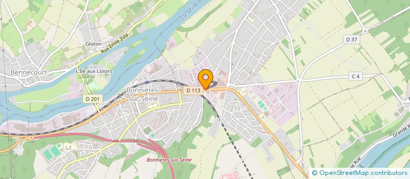 localisation de l'entreprise SCI FRAMON  VILLEGATS