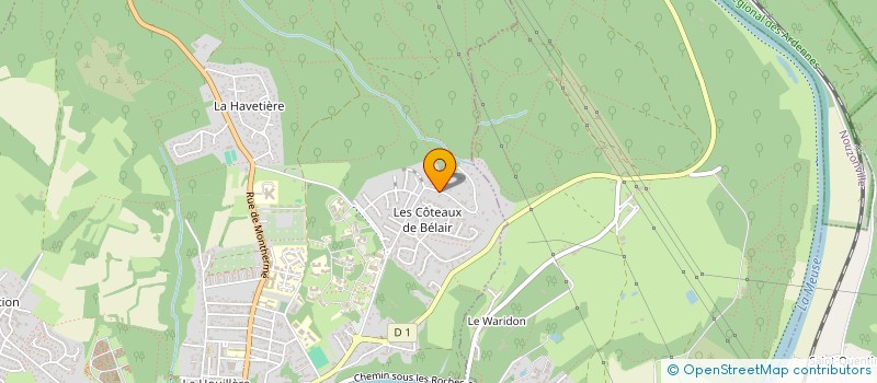 localisation de l'entreprise SCI FRAMOSSE à CHARLEVILLE-MEZIERES