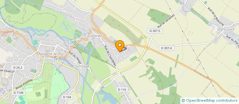 localisation de l'entreprise SCI FRANAIM à COULOMBS