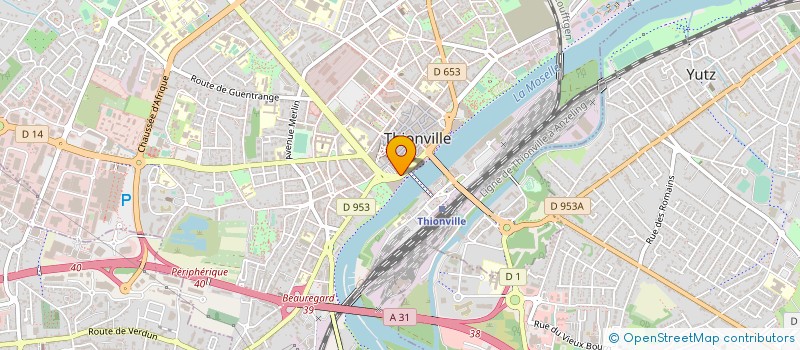 localisation de l'entreprise SCI FRANALEX à THIONVILLE