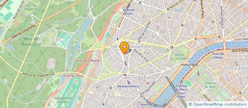 localisation de l'entreprise SCI FRANATH  PARIS