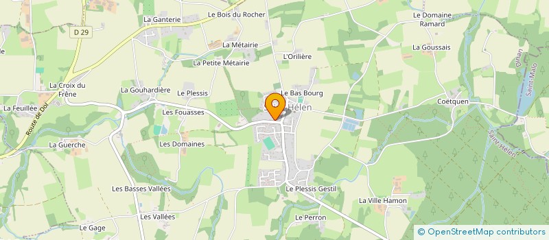 localisation de l'entreprise SCI FRANAU  SAINT-CARNE