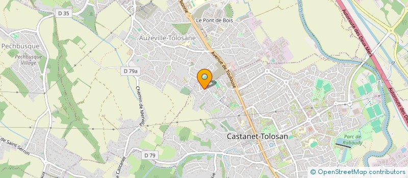 localisation de l'entreprise SCI FRANBER à CASTANET-TOLOSAN