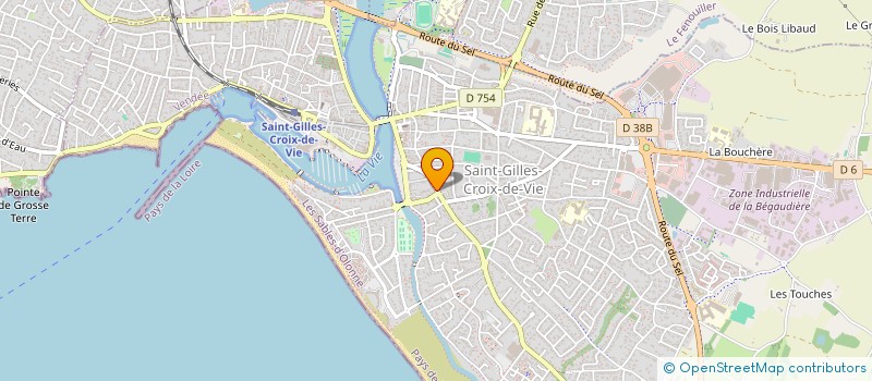 localisation de l'entreprise SCI FRANBERSYL à SAINT-GILLES-CROIX-DE-VIE