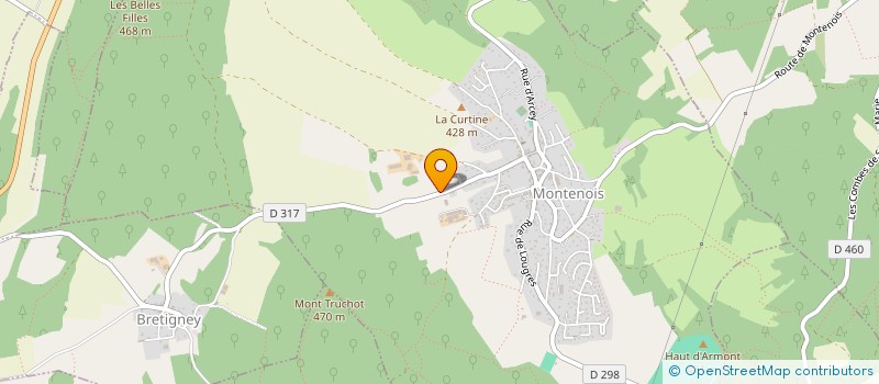 localisation de l'entreprise SCI FRANC  MONTENOIS